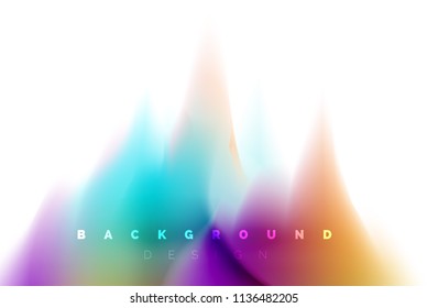 Diseño de explosión de pintura holográfica, flujo de colores fluidos, tormenta colorida. Diseño de movimiento de colores de mezcla líquida, plantilla de diseño de fondo abstracto de moda para presentación de negocios, banner de papel tapiz de aplicación