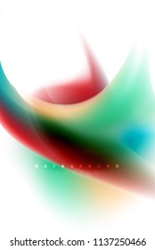 Holographic paint explosion design, fluid colors flow, colorful storm. Liquid mixing colours motion concept, trendy abstract background layout template for business presentation, app wallpaper banner