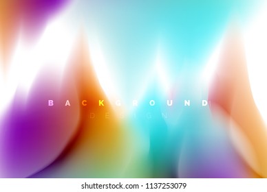 Diseño de explosión de pintura holográfica, flujo de colores fluidos, tormenta colorida. Diseño de movimiento de colores de mezcla líquida, plantilla de diseño de fondo abstracto de moda para presentación de negocios, banner de papel tapiz de aplicación