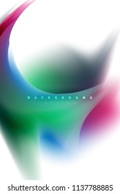Holographic paint explosion design, fluid colors flow, colorful storm. Liquid mixing colours motion concept, trendy abstract background layout template for business presentation, app wallpaper banner