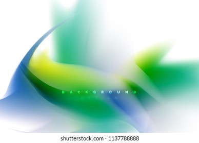 Holografische Farbexplosionsdesign, fließende Farben, bunter Sturm. Motion-Konzept für die Flüssig-Mischfarben, trendige abstrakte Hintergrund-Layout-Vorlage für die Geschäftspräsentation, App-Bildschirmhintergrund