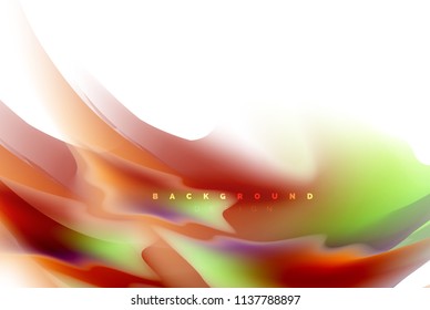Diseño de explosión de pintura holográfica, flujo de colores fluidos, tormenta colorida. Diseño de movimiento de colores de mezcla líquida, plantilla de diseño de fondo abstracto de moda para presentación de negocios, banner de papel tapiz de aplicación
