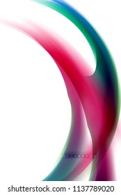 Diseño de explosión de pintura holográfica, flujo de colores fluidos, tormenta colorida. Diseño de movimiento de colores de mezcla líquida, plantilla de diseño de fondo abstracto de moda para presentación de negocios, banner de papel tapiz de aplicación
