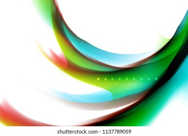 Holographic paint explosion design, fluid colors flow, colorful storm. Liquid mixing colours motion concept, trendy abstract background layout template for business presentation, app wallpaper banner