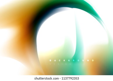 Holographic paint explosion design, fluid colors flow, colorful storm. Liquid mixing colours motion concept, trendy abstract background layout template for business presentation, app wallpaper banner