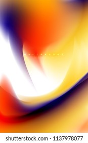 Holographic paint explosion design, fluid colors flow, colorful storm. Liquid mixing colours motion concept, trendy abstract background layout template for business presentation, app wallpaper banner