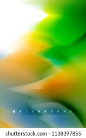 Holographic paint explosion design, fluid colors flow, colorful storm. Liquid mixing colours motion concept, trendy abstract background layout template for business presentation, app wallpaper banner
