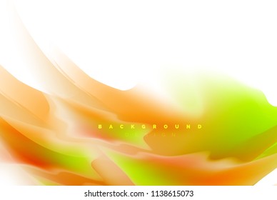Holographic paint explosion design, fluid colors flow, colorful storm. Liquid mixing colours motion concept, trendy abstract background layout template for business presentation, app wallpaper banner