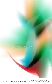 Design holográfico da explosão da pintura, fluido cores fluem, tempestade colorida. Liquid mistura de cores conceito de movimento, modelo de layout de fundo abstrato moderno para apresentação de negócios, aplicativo banner wallpaper