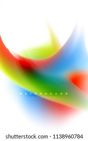 Holographic paint explosion design, fluid colors flow, colorful storm. Liquid mixing colours motion concept, trendy abstract background layout template for business presentation, app wallpaper banner