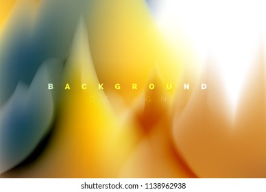 Holographic paint explosion design, fluid colors flow, colorful storm. Liquid mixing colours motion concept, trendy abstract background layout template for business presentation, app wallpaper banner