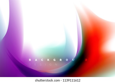 Holographic paint explosion design, fluid colors flow, colorful storm. Liquid mixing colours motion concept, trendy abstract background layout template for business presentation, app wallpaper banner