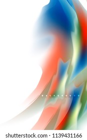 Diseño de explosión de pintura holográfica, flujo de colores fluidos, tormenta colorida. Diseño de movimiento de colores de mezcla líquida, plantilla de diseño de fondo abstracto de moda para presentación de negocios, banner de papel tapiz de aplicación