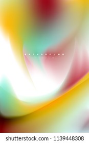 Holografische Farbexplosionsdesign, fließende Farben, bunter Sturm. Motion-Konzept für die Flüssig-Mischfarben, trendige abstrakte Hintergrund-Layout-Vorlage für die Geschäftspräsentation, App-Bildschirmhintergrund