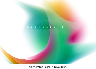 Holographic paint explosion design, fluid colors flow, colorful storm. Liquid mixing colours motion concept, trendy abstract background layout template for business presentation, app wallpaper banner