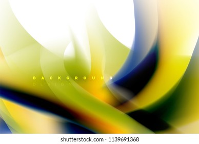 Holographic paint explosion design, fluid colors flow, colorful storm. Liquid mixing colours motion concept, trendy abstract background layout template for business presentation, app wallpaper banner