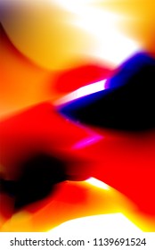 Holographic paint explosion design, fluid colors flow, colorful storm. Liquid mixing colours motion concept, trendy abstract background layout template for business presentation, app wallpaper banner