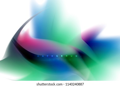 Diseño de explosión de pintura holográfica, flujo de colores fluidos, tormenta colorida. Diseño de movimiento de colores de mezcla líquida, plantilla de diseño de fondo abstracto de moda para presentación de negocios, banner de papel tapiz de aplicación