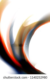 Holographic paint explosion design, fluid colors flow, colorful storm. Liquid mixing colours motion concept, trendy abstract background layout template for business presentation, app wallpaper banner