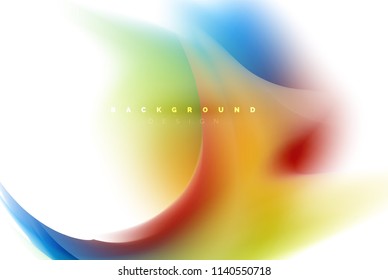 Holographic paint explosion design, fluid colors flow, colorful storm. Liquid mixing colours motion concept, trendy abstract background layout template for business presentation, app wallpaper banner