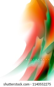 Diseño de explosión de pintura holográfica, flujo de colores fluidos, tormenta colorida. Diseño de movimiento de colores de mezcla líquida, plantilla de diseño de fondo abstracto de moda para presentación de negocios, banner de papel tapiz de aplicación