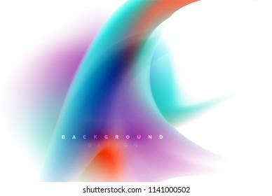 Holografische Farbexplosionsdesign, fließende Farben, bunter Sturm. Motion-Konzept für die Flüssig-Mischfarben, trendige abstrakte Hintergrund-Layout-Vorlage für die Geschäftspräsentation, App-Bildschirmhintergrund