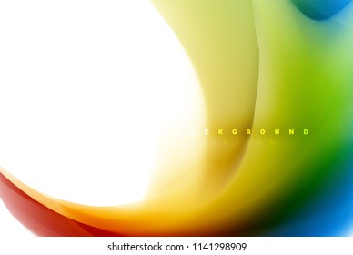 Holografische Farbexplosionsdesign, fließende Farben, bunter Sturm. Motion-Konzept für die Flüssig-Mischfarben, trendige abstrakte Hintergrund-Layout-Vorlage für die Geschäftspräsentation, App-Bildschirmhintergrund