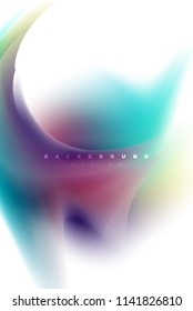 Diseño de explosión de pintura holográfica, flujo de colores fluidos, tormenta colorida. Diseño de movimiento de colores de mezcla líquida, plantilla de diseño de fondo abstracto de moda para presentación de negocios, banner de papel tapiz de aplicación