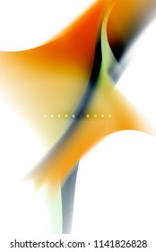 Holographic paint explosion design, fluid colors flow, colorful storm. Liquid mixing colours motion concept, trendy abstract background layout template for business presentation, app wallpaper banner