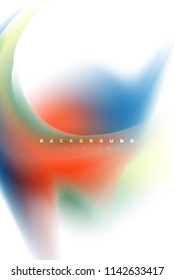 Holografische Farbexplosionsdesign, fließende Farben, bunter Sturm. Motion-Konzept für die Flüssig-Mischfarben, trendige abstrakte Hintergrund-Layout-Vorlage für die Geschäftspräsentation, App-Bildschirmhintergrund