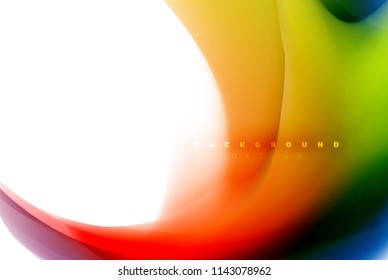 Holografische Farbexplosionsdesign, fließende Farben, bunter Sturm. Motion-Konzept für die Flüssig-Mischfarben, trendige abstrakte Hintergrund-Layout-Vorlage für die Geschäftspräsentation, App-Bildschirmhintergrund