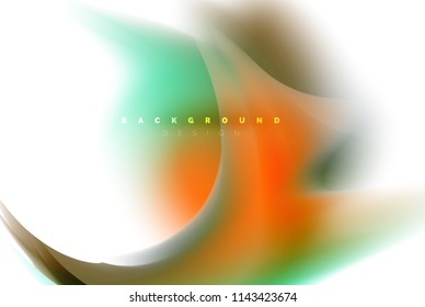 Holographic paint explosion design, fluid colors flow, colorful storm. Liquid mixing colours motion concept, trendy abstract background layout template for business presentation, app wallpaper banner