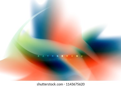 Holographic paint explosion design, fluid colors flow, colorful storm. Liquid mixing colours motion concept, trendy abstract background layout template for business presentation, app wallpaper banner