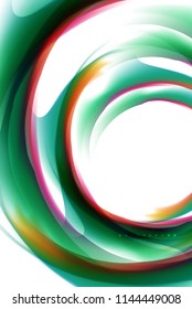 Holographic paint explosion design, fluid colors flow, colorful storm. Liquid mixing colours motion concept, trendy abstract background layout template for business presentation, app wallpaper banner