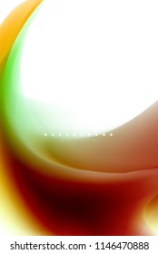 Holographic paint explosion design, fluid colors flow, colorful storm. Liquid mixing colours motion concept, trendy abstract background layout template for business presentation, app wallpaper banner