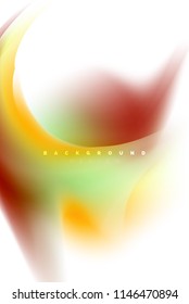 Holographic paint explosion design, fluid colors flow, colorful storm. Liquid mixing colours motion concept, trendy abstract background layout template for business presentation, app wallpaper banner