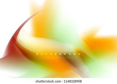 Holographic paint explosion design, fluid colors flow, colorful storm. Liquid mixing colours motion concept, trendy abstract background layout template for business presentation, app wallpaper banner