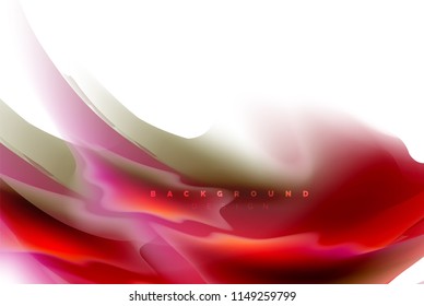 Diseño de explosión de pintura holográfica, flujo de colores fluidos, tormenta colorida. Diseño de movimiento de colores de mezcla líquida, plantilla de diseño de fondo abstracto de moda para presentación de negocios, banner de papel tapiz de aplicación