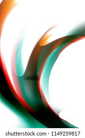 Holographic paint explosion design, fluid colors flow, colorful storm. Liquid mixing colours motion concept, trendy abstract background layout template for business presentation, app wallpaper banner