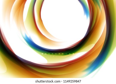 Holographic paint explosion design, fluid colors flow, colorful storm. Liquid mixing colours motion concept, trendy abstract background layout template for business presentation, app wallpaper banner