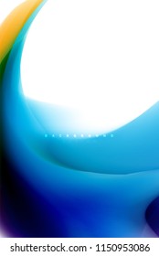 Diseño de explosión de pintura holográfica, flujo de colores fluidos, tormenta colorida. Diseño de movimiento de colores de mezcla líquida, plantilla de diseño de fondo abstracto de moda para presentación de negocios, banner de papel tapiz de aplicación