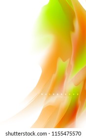 Holographic paint explosion design, fluid colors flow, colorful storm. Liquid mixing colours motion concept, trendy abstract background layout template for business presentation, app wallpaper banner