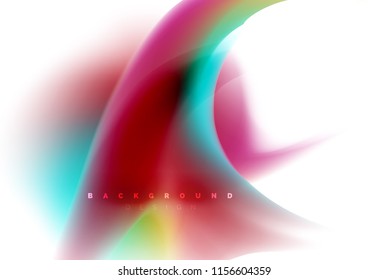 Diseño de explosión de pintura holográfica, flujo de colores fluidos, tormenta colorida. Diseño de movimiento de colores de mezcla líquida, plantilla de diseño de fondo abstracto de moda para presentación de negocios, banner de papel tapiz de aplicación