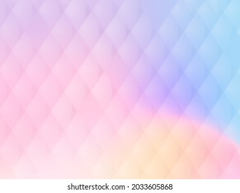 Holographic paper nice background in neon colors. Fashion magazine cover background with neon metallic gradient hologram. Holographic vector design for poster, brochure, invitation, cover.
