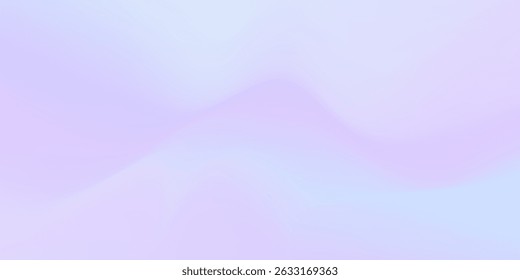 Holographic pastel pink lavender mint baby blue gradient background for web header, banner design. Cute hologram backdrop, soft smooth texture paper