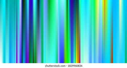 Holographic Pastel Soft. Vibrant Blue, Teal, Neon Concept. Trend Multicolor Website. Holographic Vector. Glossy Cover. Soft Web Applications. Mobile illustration, Network Template Design. 80s Product.