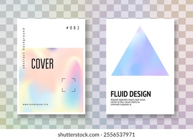 Holographic Pattern. Geometry Foil. Pink Pearlescent Paper. Isolated 90s Brochure. Color Texture. Fashion Vector. Modern Design. Purple Holographic Pattern