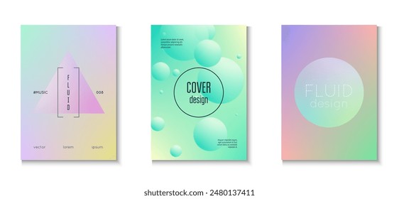 Holographic Poster. Digital Elements. Cyberpunk Galaxy Illustration. 3d Design. Multyplying Elegant Banner. Triangle Shape. Purple Abstract Set. Pink Holographic Poster