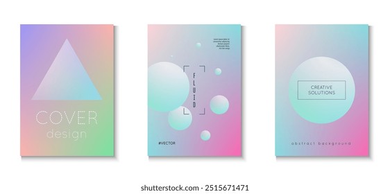 Holographic Poster. Elegant Elements. Aesthetic Creative Placard. Violet 3d Set. Astronaut Space Illustration. Minimal Shape. Abstract Background. Pink Holographic Poster