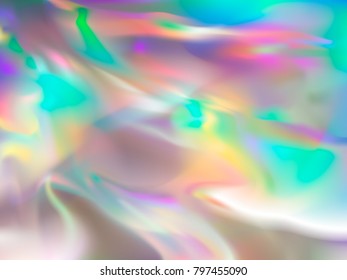 holographic rainbow foil abstract background